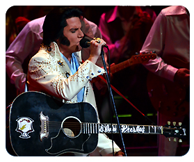 Première médiatique du spectacle de l'été à Québec: Elvis Experience avec Martin Fontaine